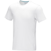Azurite kortärmad herr GOTS ekologisk t-shirt - Vit - 3XL
