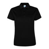 AWDis Ladies Cool Polo Shirt, Jet Black, XXL, Just Cool