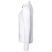 Ladies' Sports  Shirt Half-Zip - white - XS