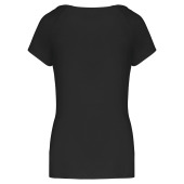 Ecologisch dames sport T-shirt Black XS