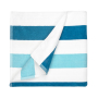 Beach Towel Stripe - Petrol/Mint