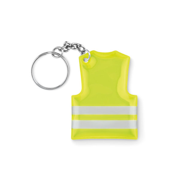 VISIBLE RING - Key ring with reflecting vest