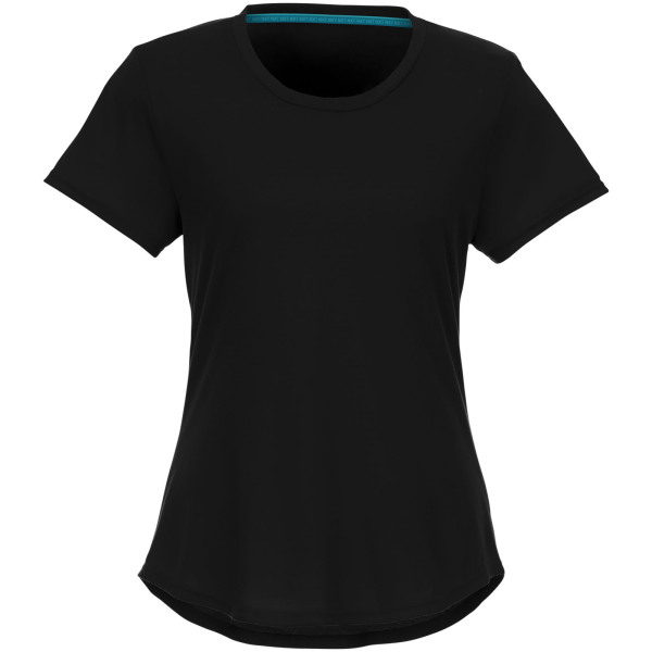 Jade short sleeve women's GRS recycled t-shirt - Solid black - XXL