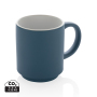 Ceramic stackable mug, blue