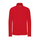 Microfleece met rits Red S