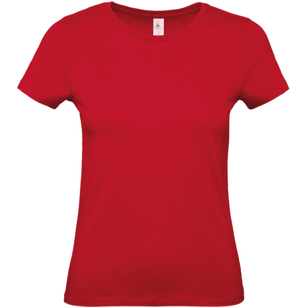 #E150 Ladies' T-shirt Deep Red XXL