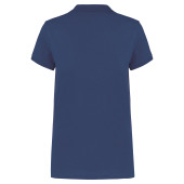 Ladies’ short-sleeved piqué polo shirt Deep Blue XXL