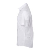 Ladies' Shirt Shortsleeve Poplin - white - 3XL