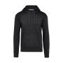 Signature Tagless Hooded Sweatshirt Unisex - Dark Black - L