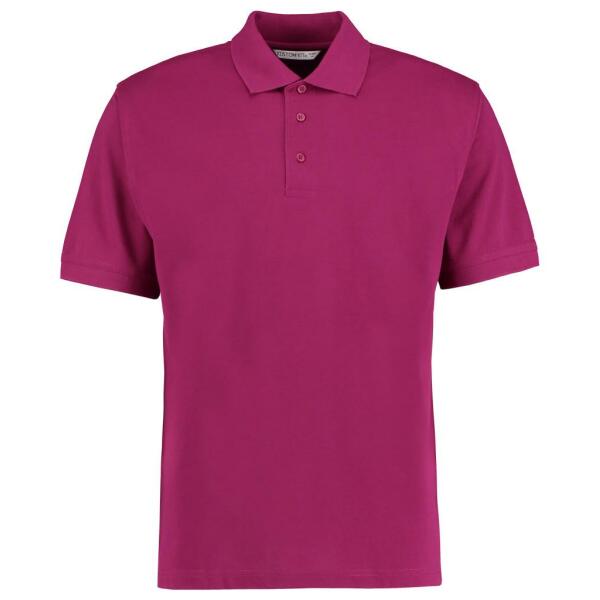 Klassic Poly/Cotton Piqué Polo Shirt, Magenta, M, Kustom Kit