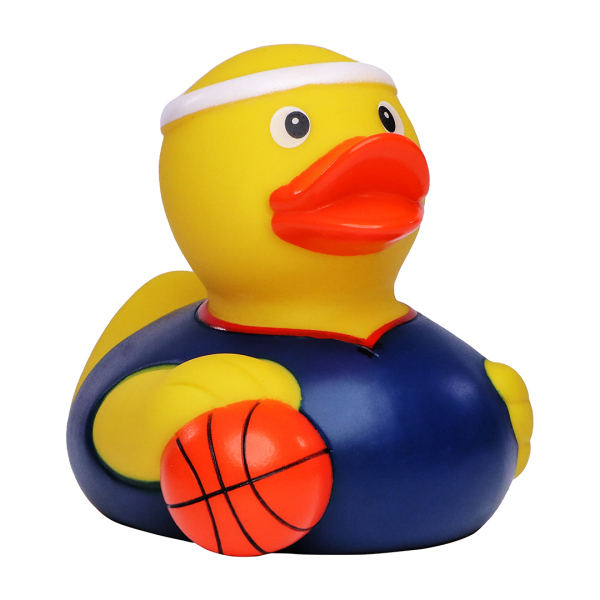 Squeaky duck basketball