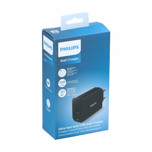 Philips 30W Fast Charger wandoplader