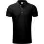 Men's Stretch Polo Shirt Black 3XL