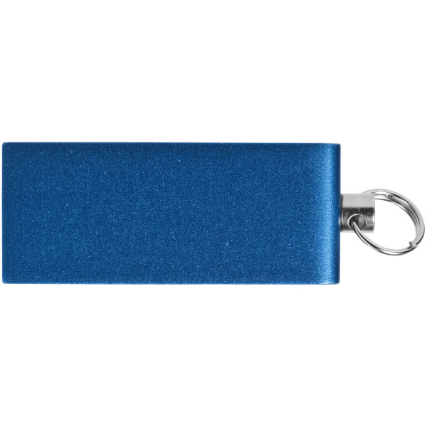 Mini rotate USB - Blauw - 1GB