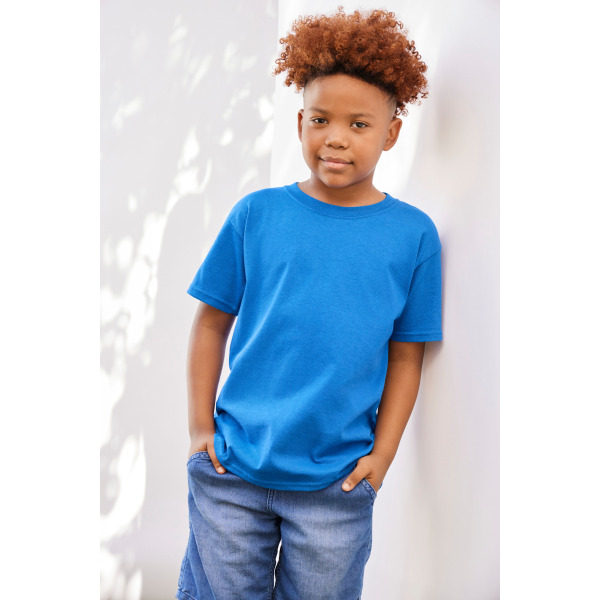 Heavy Cotton™Classic Fit Youth T-shirt Heliconia (x72) M