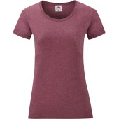 Lady-fit Valueweight T (61-372-0) Heather Burgundy M