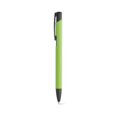 Pippens balpen rubberized aluminium blauwe inkt