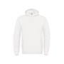 B&C ID.003 Cotton Rich Hooded Sweatshirt White XXL