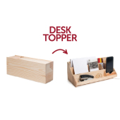Rackpack Desktopper: wijnkist én organiser Rackpack Desktopper: wijnkist én organiser