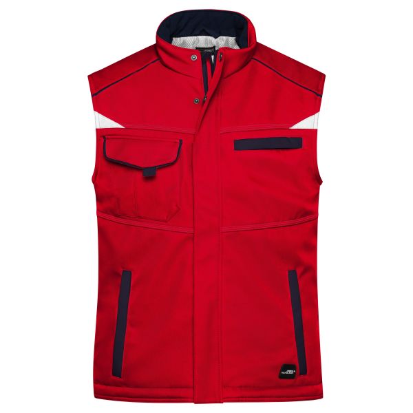Workwear Softshell Padded Vest - COLOR -
