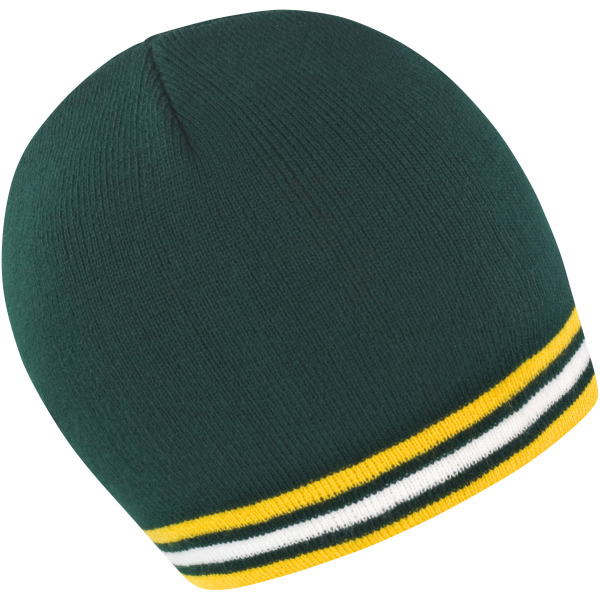 National Beanie Green / Gold / White One Size