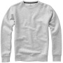 Surrey unisex sweater met ronde hals - Grijs gemeleerd - S