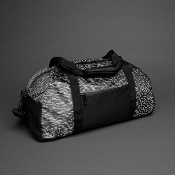 AWARE™ RPET Reflective weekend bag, black