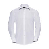 Tailored Poplin Shirt LS - White - 4XL