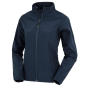 Women's Recycled 2-Layer Printable Softshell Jkt - Navy - 2XL