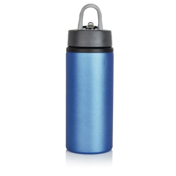 Aluminium sport bottle, blue