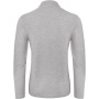 ID.001 Men's long-sleeve polo shirt Heather Grey M