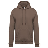 Herensweater met capuchon Moka Brown XS