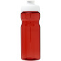 H2O Active® Eco Base 650 ml sportfles met kanteldeksel - Rood/Wit