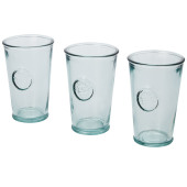 Copa driedelige set van 300 ml gerecycled glas