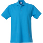 Clique Basic Polo turquoise xs