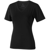 Kawartha biologisch dames t-shirt met korte mouwen - Zwart - XS