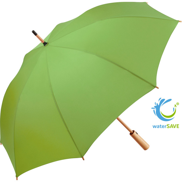 AC midsize bamboo umbrella ÖkoBrella - lime wS