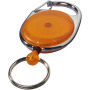 Gerlos sleutelhanger en rollerclip - Oranje