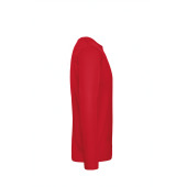 #E190 Men's T-shirt long sleeve Red 4XL
