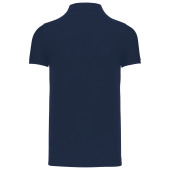 BIO piqué herenpolo korte mouwen Navy S