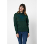 Iqoniq Jasper gerecycled katoen hoodie, forest green (XXS)