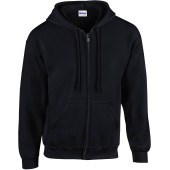 Heavy Blend™Adult Full Zip Hooded Sweatshirt Black L
