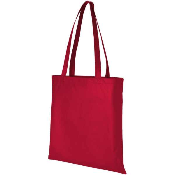 Zeus large non-woven convention tote bag 6L - Red