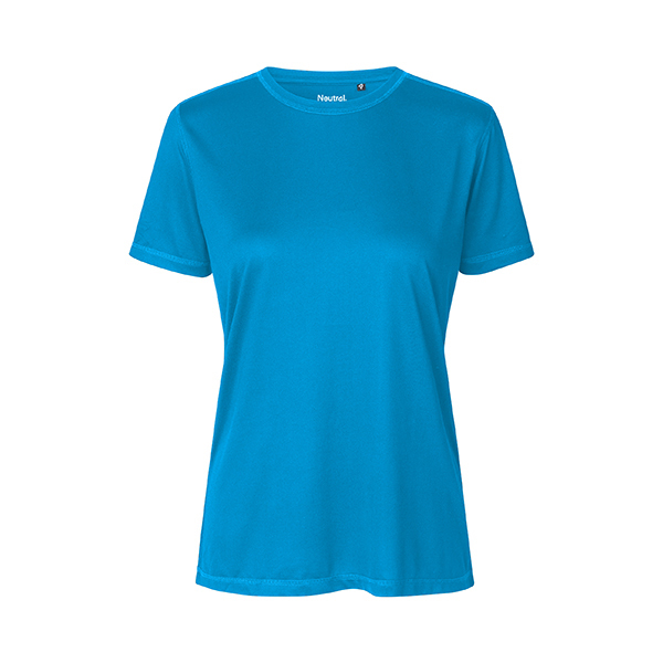 Neutral recycled ladies sportshirt-Sapphire-XXL