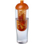 H2O Active® Tempo 700 ml bidon en infuser met koepeldeksel