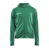 Evolve hood jacket jr team green 158/164