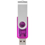 Rotate-translucent USB 4GB - Magenta