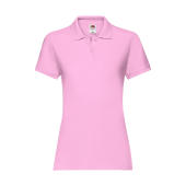 Ladies Premium Polo - Light Pink