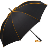 AC midsize umbrella FARE®-Seam black-orange