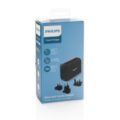 Philips 30W ultra snelle reisadapter set, zwart